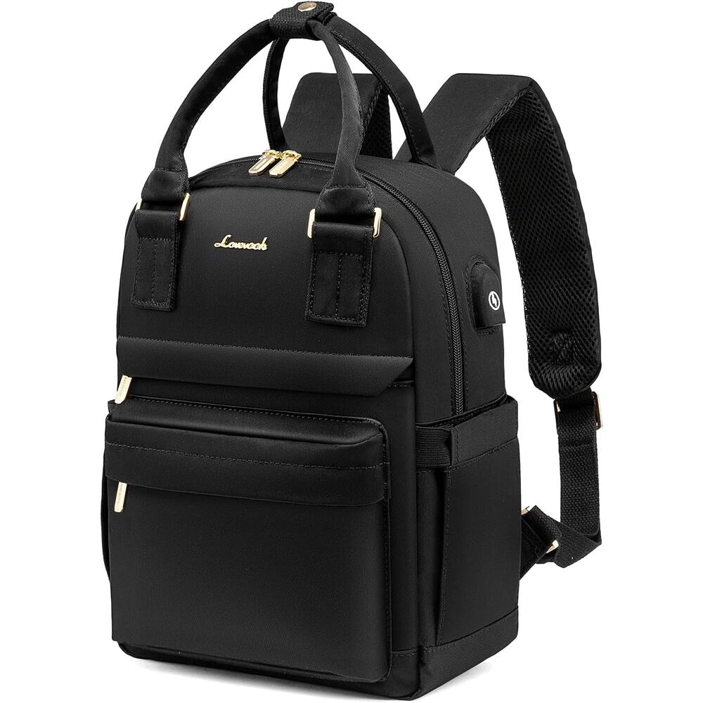 Lovevook Black Women's Tote Backpack Bag - Picture 6 of 6